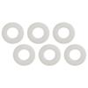 Flush Valve Gasket Flush Valve Seal Plumbing Repair Outer Diameter 63mm Replacement Part Rubber Material Base Sealing Washer