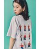 LAUGHER [Pat&Mat] Motion Mat T-Shirt - White