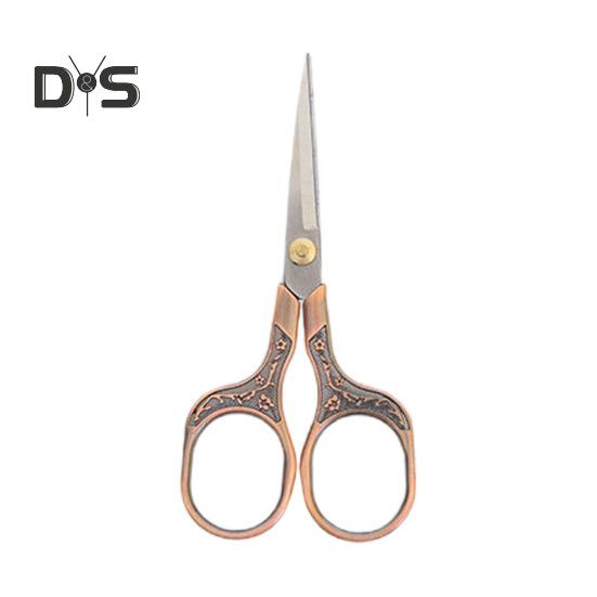 Vintage Chinese Style Sewing Scissors Heavy Duty Stainless Steel Sharp Blade Multipurpose Tailor Scissors DIY Embroidery Arts Crafts Crochet Yarn