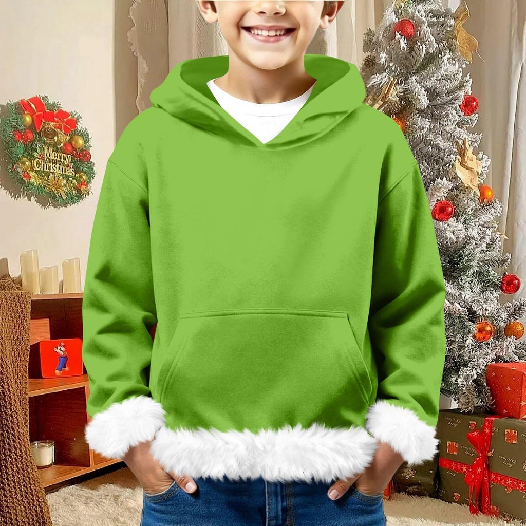 Children's Sweatshirt Girls Boys Long Sleeve Lightweight Casual Hoodie Loose Comfortable  Sweatshirt