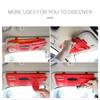 PU Leather Car Sun Visor Organizer Bag Storage Accessories For Opel Astra Grandland Corsa Mokka Frontera Insignia Zafira Vivaro  DP2