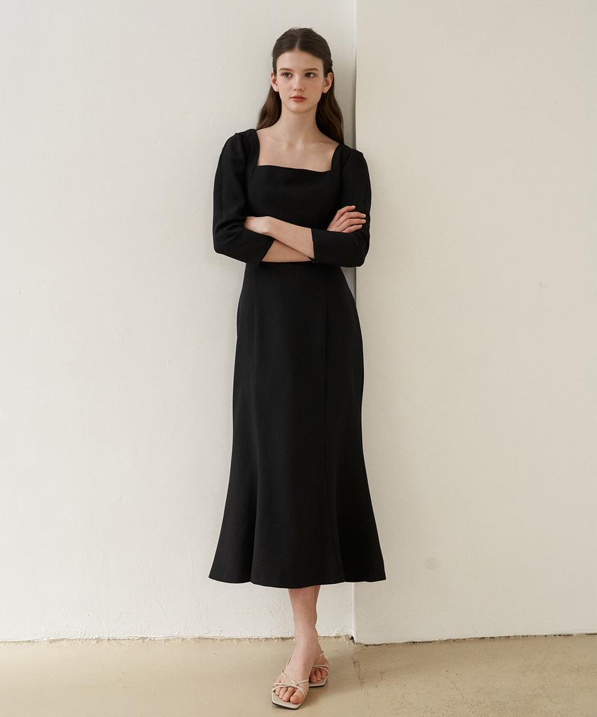 Peullobeu Mer Tie Dress(Bk)