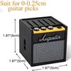 3D Printed Guitar Pick Holder Large-capacity Guitar Picks Storage Case  Home