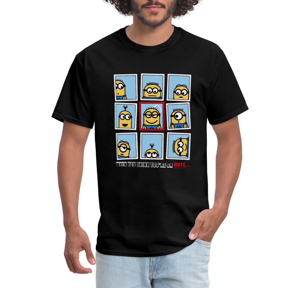 Minions Merch Home Office Fun Officially Licensed Men s T-Shirt S
