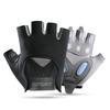 Anti-Slip Half Finger Gym Gloves with Breathable Lycra, Workout Gloves for Weightlifting Cycling & Training - S To L Sizes
