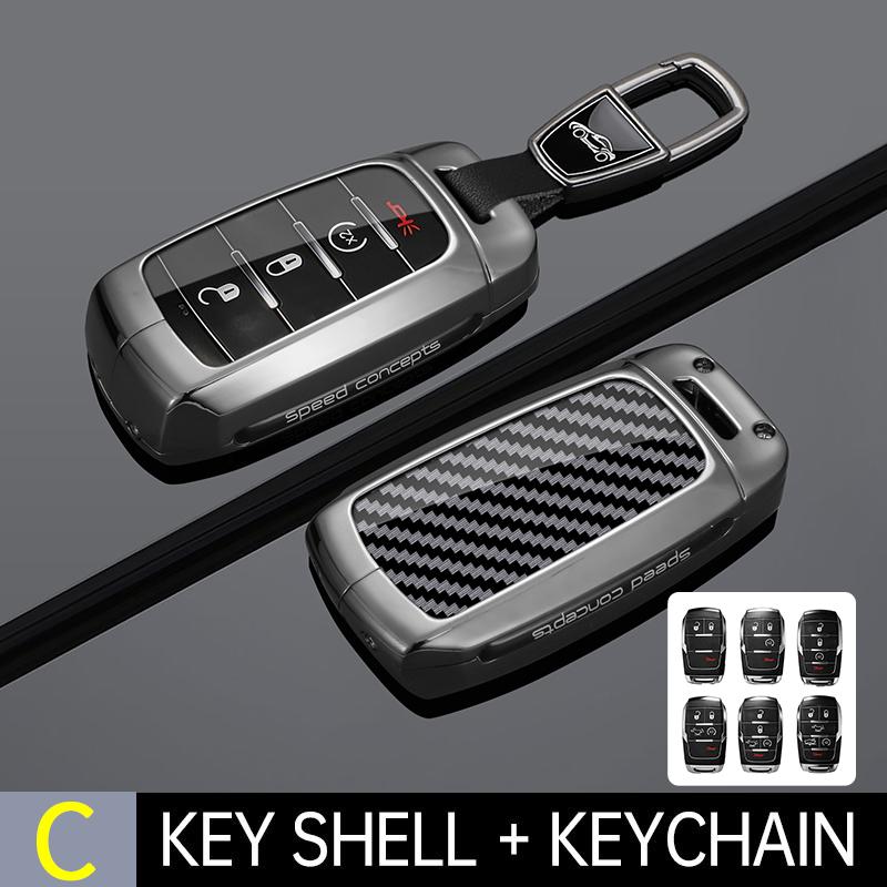 Car Key Case Fob Cover For Dodge Ram 1500 Pickup Trx Rebel Ram 2500 3500 4500 5500