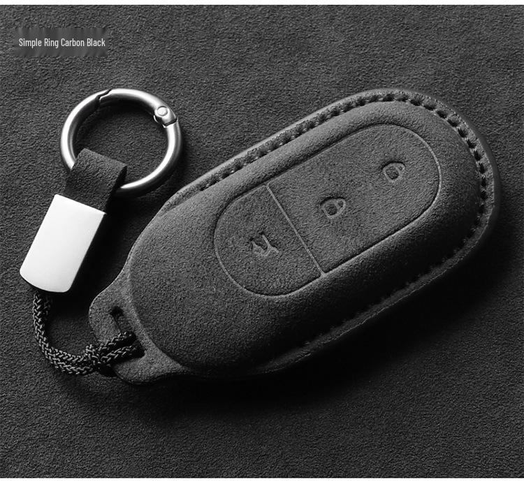 Leapmotor Key Case: Full Coverage Suede Key Bag for C11, C01, T03, S01 Models - Unisex 2023 Edition