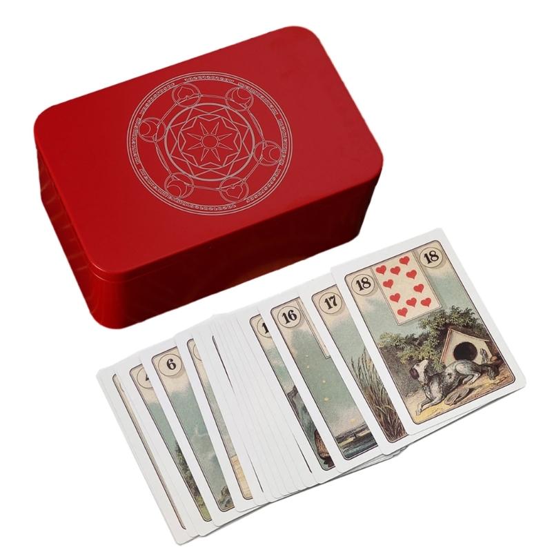 Gaming Card Box Playing Card Container Tarot Card Storage Case Packing Poker Box