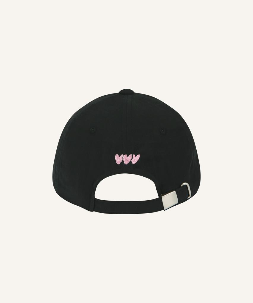 Leobeuleibeulibeu Let'S Live By Loving And Enjoying Ball Cap (Black)