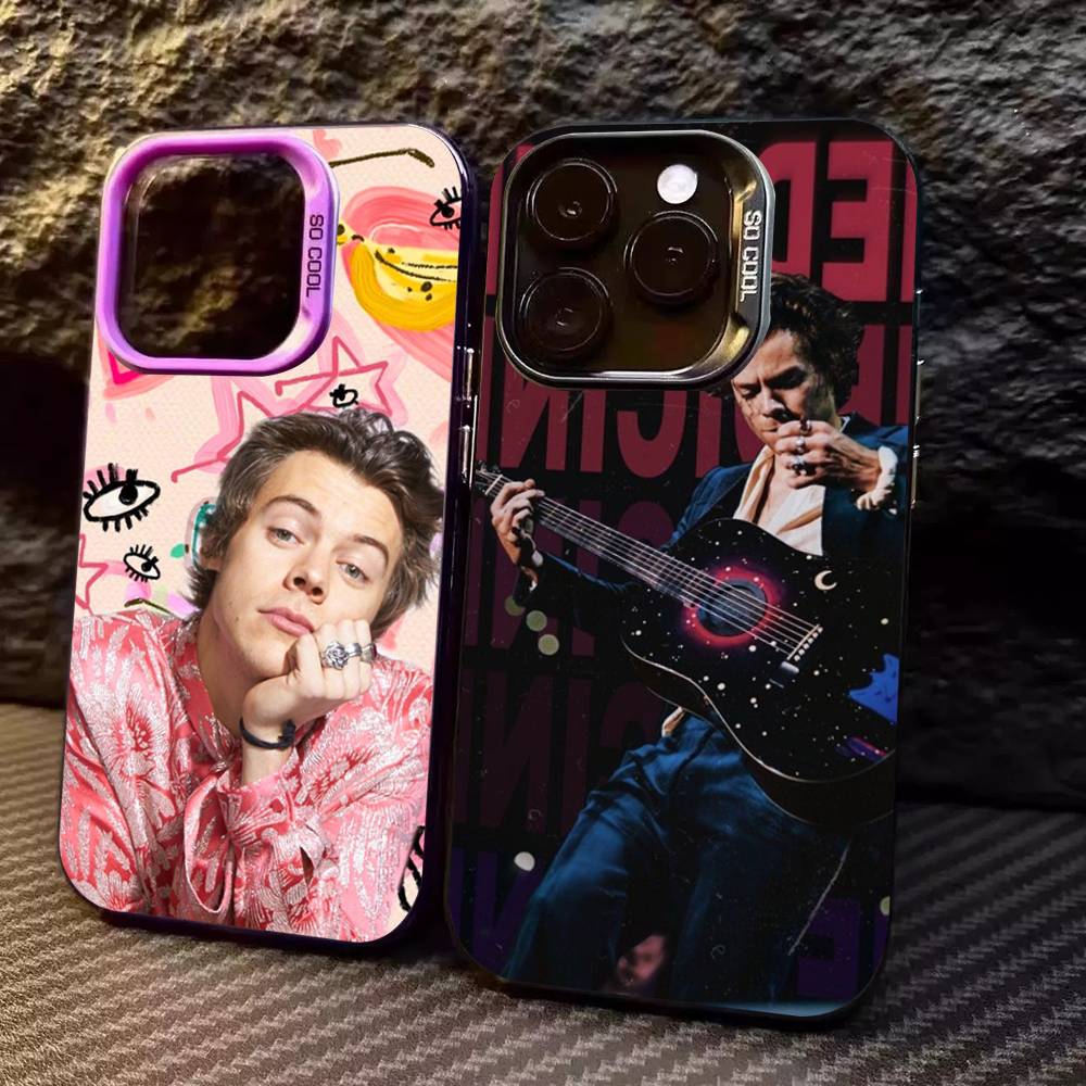 Pop Singer Harry Styles Colorful Phone Case For IPhone 17 16 15 14 13 12 11 Pro Max Plus Matte Cover