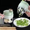Wireless Electric Vegetable Cutter & Masher: Multifunctional Kitchen Appliance for Effortless Garlic and Food Prep