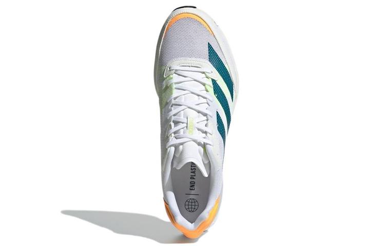 adidas Adizero Adios 6 'White Teal Flamingo Orange' GY0894