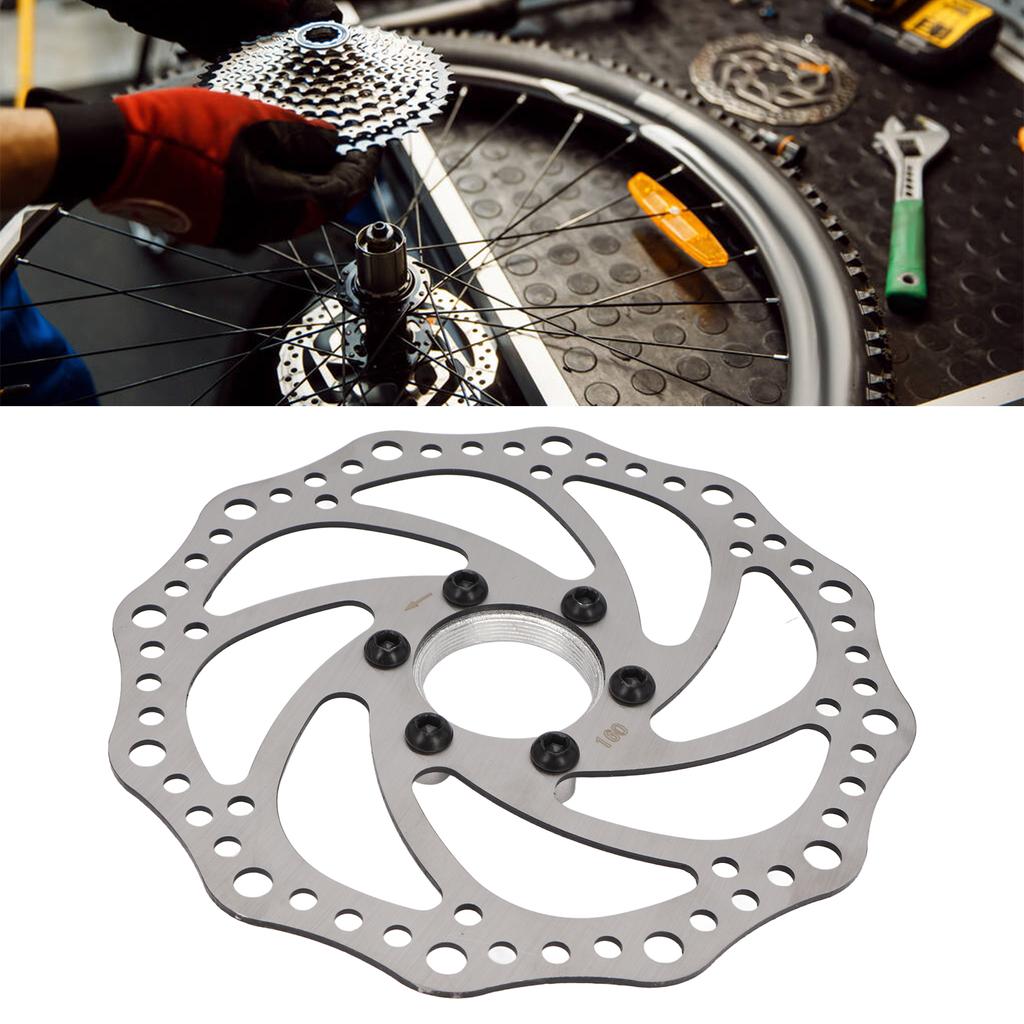 Professionelle Mountainbike-Bremsscheibe Edelstahl Fahrradbremsscheibe Ersatzzubehör 160mm