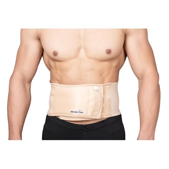 Wonder Care Umbilical Hernia Belt Hernia Support Brace with Removable Compression Pad Navel Hernia Pain Relief for Men & Women (2XL)