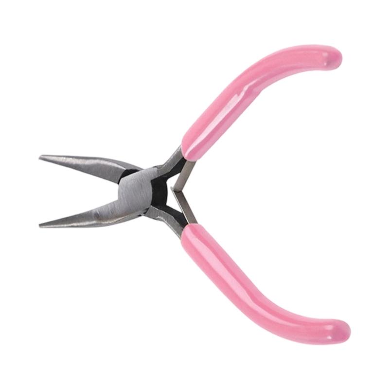 Heavy Duty Pink Crafting Pliers Featuring Reinforced Steel Construction Flexible Jaw Design Suitable For DIYer Projects