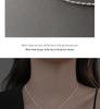 Korean Trendy Creative Rice Bead Clavicle Necklace for Women