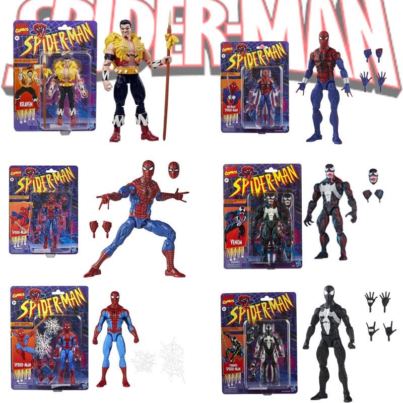 Spider-man Jointed Figurine Model Toy 15cm Height Venom Edition