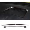 Dashboard Horn Frame Sticker Trim for Toyota Tundra 2007-2013 Center Consoles Accessories, Real Carbon Fiber Automotive Interior Decorative Cover