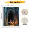 Disney Mickey and Minnie Mouse oil painting by numbers art kit. handmade diy painting home decoration gifts