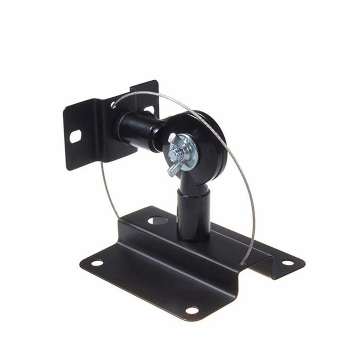 Support de haut-parleur réglable maclean mc-553 - 2 supports muraux pour haut-parleur - mc-553b