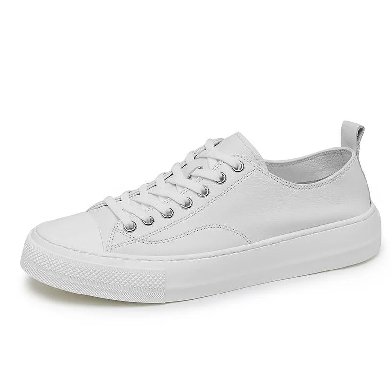 Fashion British Style Men's Genuine Leather Casual Shoes Fashionable Business Work Shoes Men's Banquet Formal Shoes Winter Short Boots