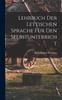 Buch Lehrbuch Der Lettischen Sprache Fur Den Selbstunterricht