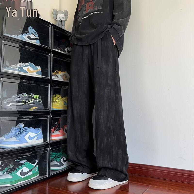 YALU Oversize Casual Straight-Leg Pants M