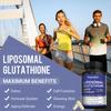 Liposomální Glutathionové Kapsle 700 mg Na Dávku, Fosfolipidový Komplex, 120 Vegetariánských Kapslí, Doplněk Strava
