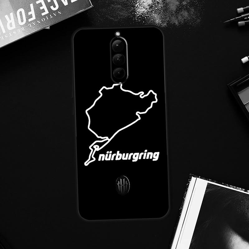 Nurburgring F1 Circuit Case For ZTE Nubia Red Magic 9 8 8S Pro Plus RedMagic 6S 7S Pro 6 7 Pro 5S 6R 5G Back Cover
