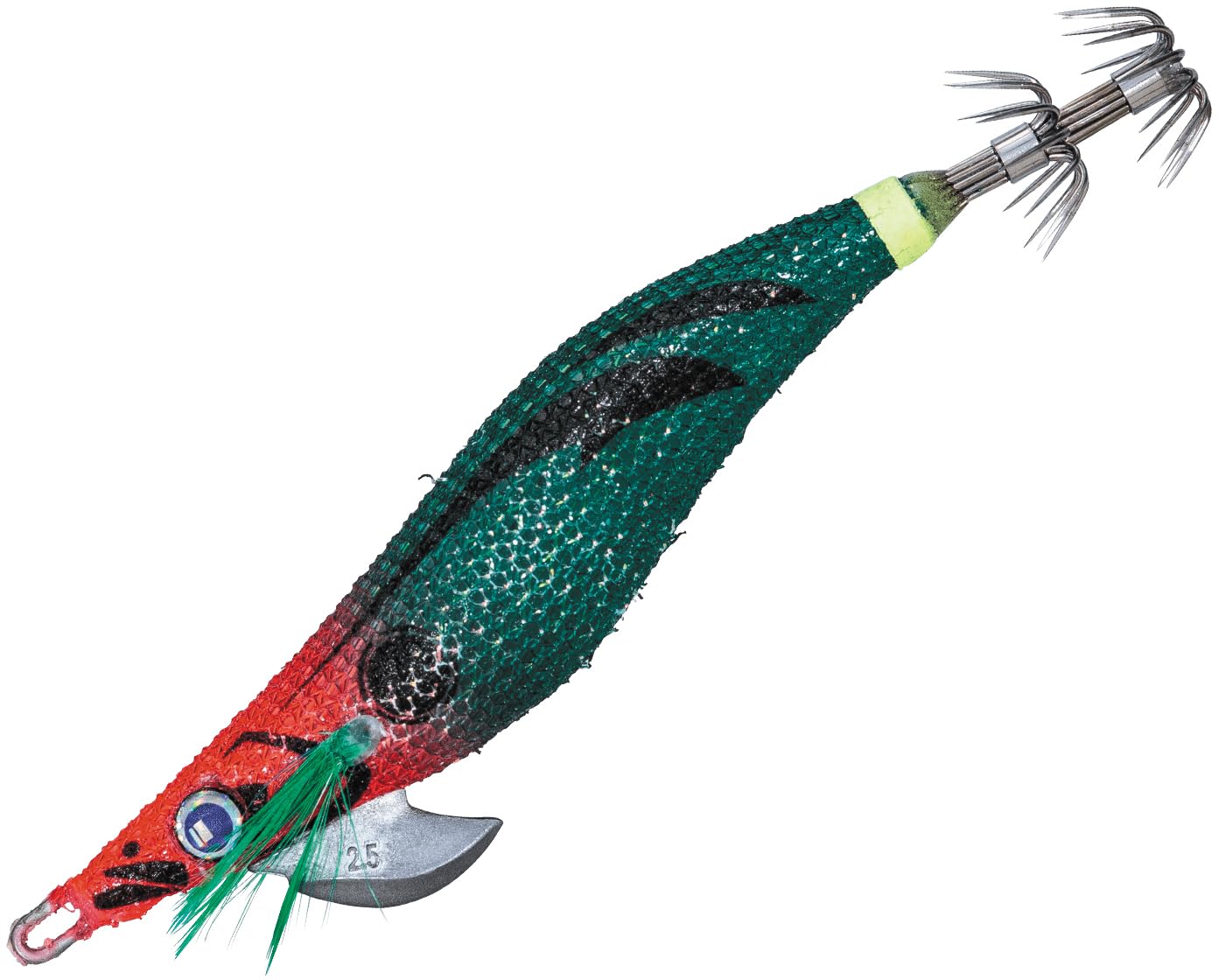 

Major Craft Big Eye Omoriguegi Melo Melo Slow Fall Luminous Red Green 2.5 #1