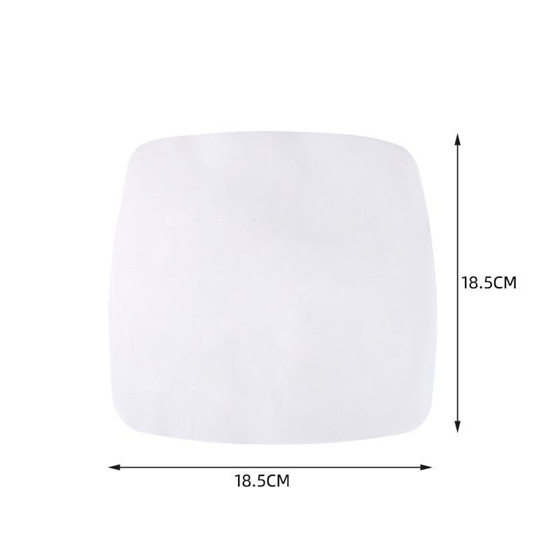Square Oil-Absorbing Air Fryer Paper with Holes for Baking, Oven, and Steaming