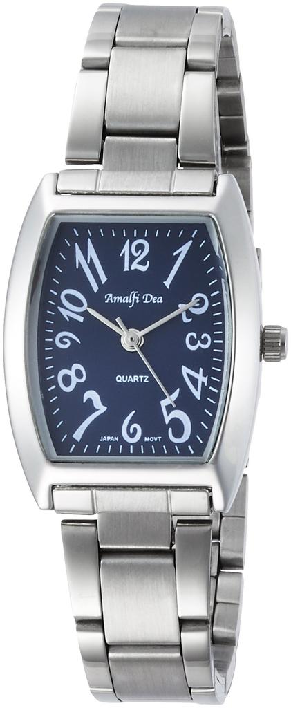 Arias Women's Analog Waterproof Tonneau Watch, Blue, A36L26