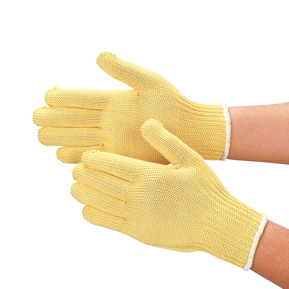 

Otafuku Gloves Aramid Gloves Cut Level L Cut-Resistant [7 Gauge, 4] #805 белый