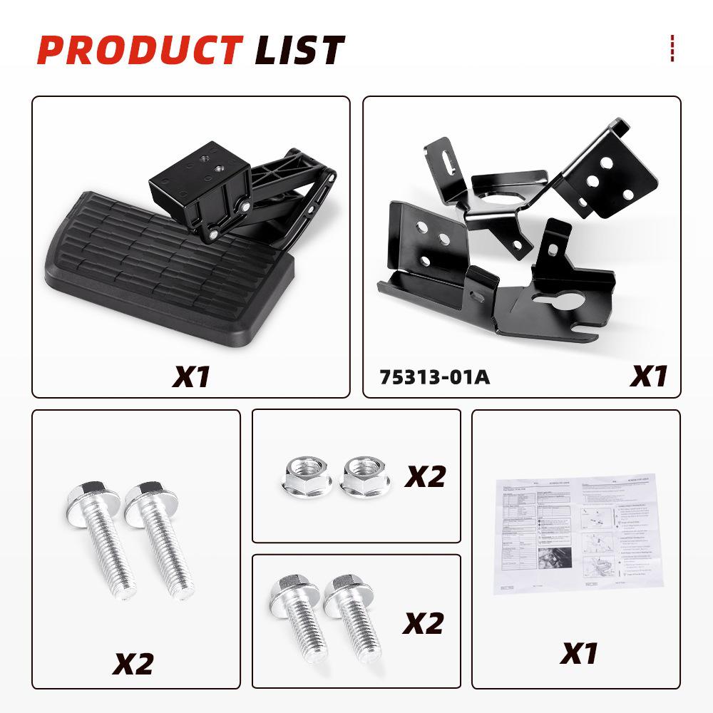 Ford F250/F350/F450 Tailgate Pedal for 2017-2022 Models (75313-01A)