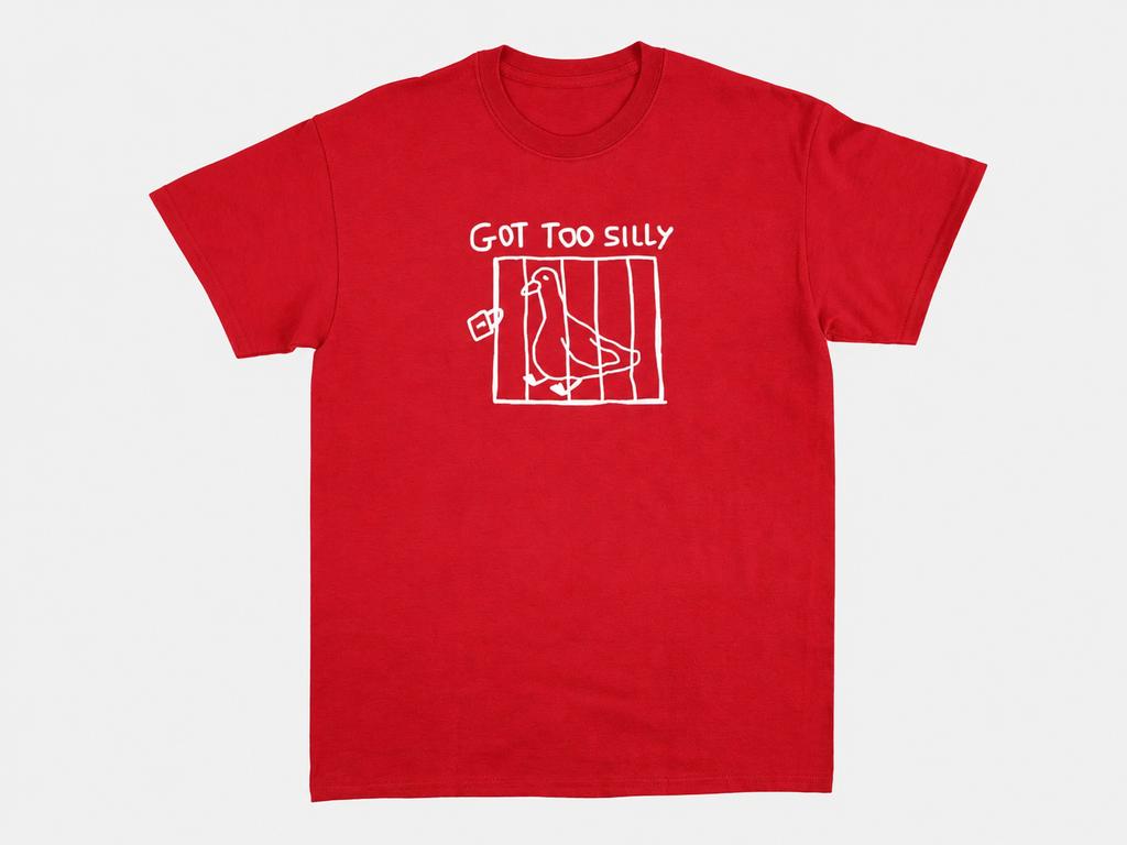 Got Too Silly TShirt Meme TShirt Funny TShirt Silly Goose Print Cotton ShortSleeved TShirt Unisexs Clothing Unisexs T Shirt