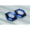 Flawless Sapphire Blue 19 Ct Fancy Shape Natural Loose Gemstone Pair CERTIFIED A-1653