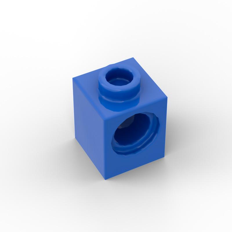 100pcs Brick Assembles Particles 6541 1x1 with Hole Bulk Building Blocks Technical Parts DIY Educational Compatible Kid Toys
