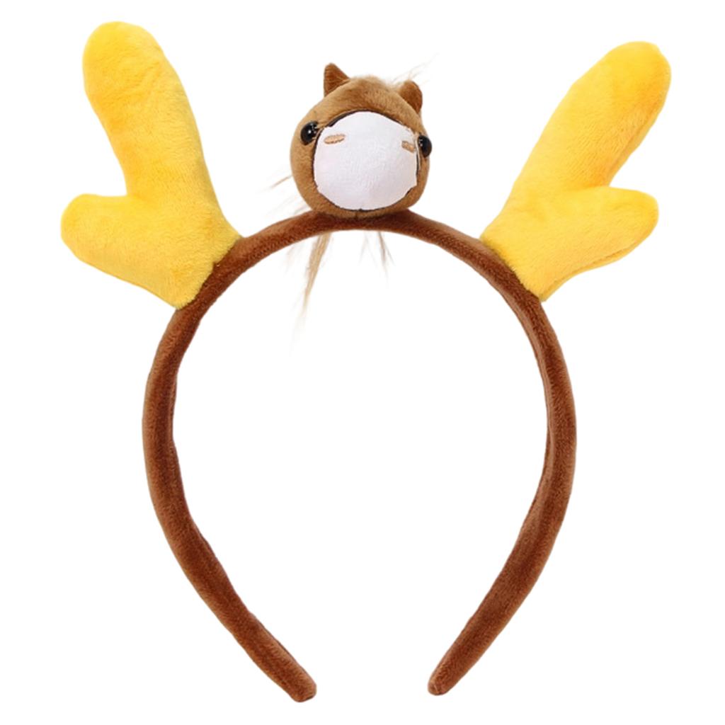Masotte a Tema Fascia per Capelli in Crine di Cavallo Accessorio per Festa Fascia Comoda per Evento Festival Anno del Cavallo Raduno Copricapo