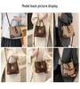 High-End Women's Large Tote Bucket Bag - 2025 Trendy Crossbody & Shoulder Handbag
