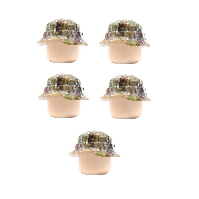Non-Toxic Military Weapon Mini Action Figures Helmet Vest Soldier Special Forces Moc Diy Swat Army Police Parts Building Block Bricks Toys