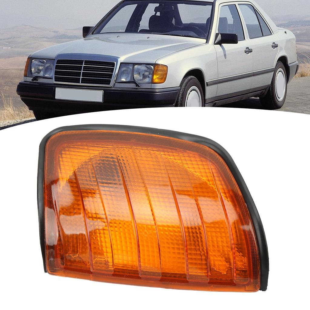 Front Turn Signal Corner Lamp Corner Blinker Replcement for Mercedes-Benz E-Class W124 1984-1995
