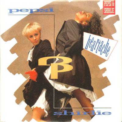 7inch Record PEPSI & SHIRLIE - Heartache 8854707 Polydor 1987 France Dance & Electronica Used