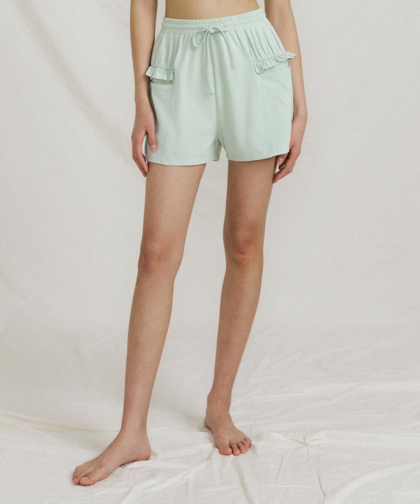 FRONT2LINE Banda Light Frill Pocket Shorts