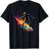 Colorful Surfing Surfboard Windsurfer Windsurfing T Shirt Men Cotton Humor Streetwear Tee Short Sleeve Unisex Loose Clothing