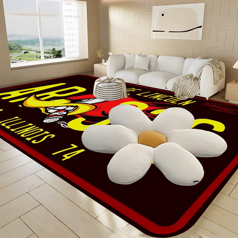 Mr H-Horsepower Clay Smith Floor Mat INS Style Soft Bedroom Floor House Laundry Room Mat Anti-skid Household Carpets