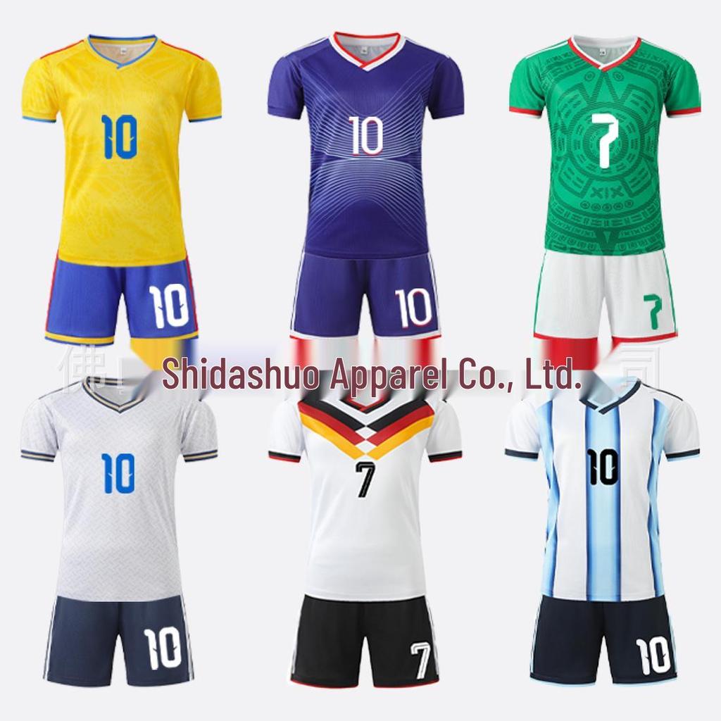 Children's Football Uniform Set 2526 Season Classic Style Jersey for Professional Training and Competition