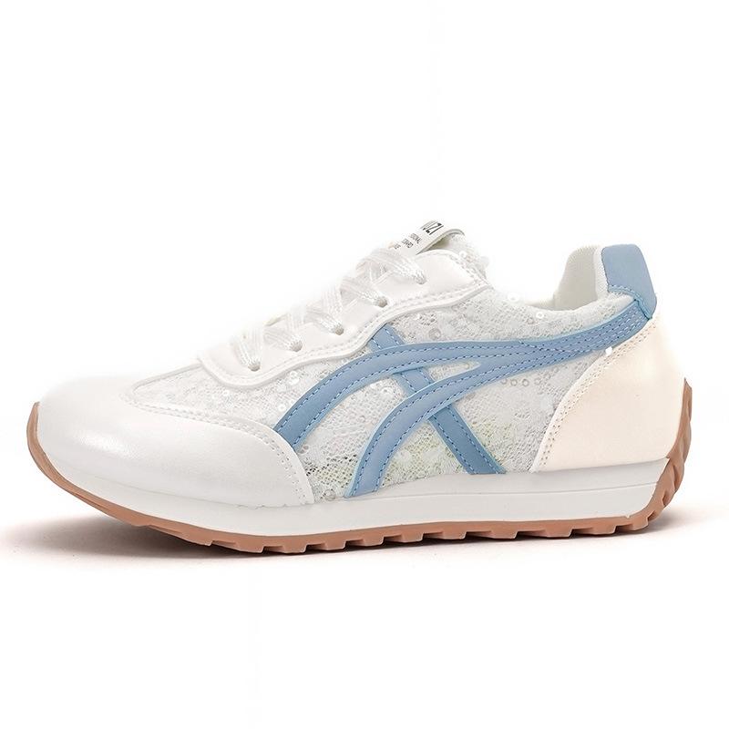 

JCF225 women s 2025 new summer mesh sequined breathable sports casual shoes soft-soled sports Forrest Gump shoes 40