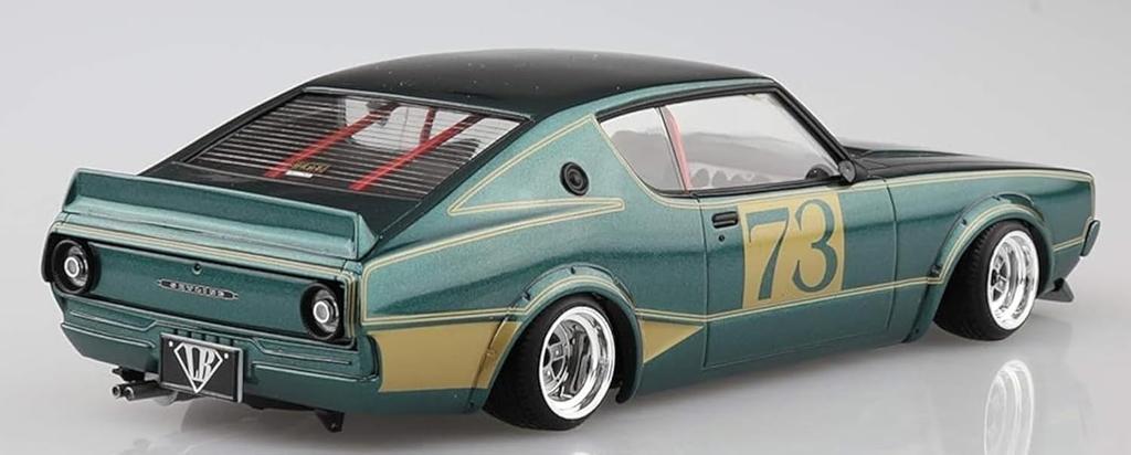 Aoshima Bunka Kyozai Liberty Walk Series Kenmeri 2Dr First Generation Plastic Model Kit Co., Ltd. (AOSHIMA) 1/24 LBWorks Ver.