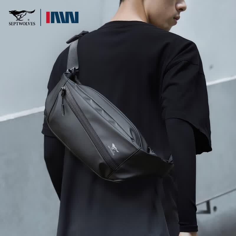 Seven Wolves Men s Functional Sports Crossbody Bag