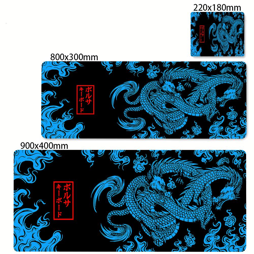 Red Dragon Large Mouse Pad Table Mat Gamer Mousemats Office Mouse Mat Rubber Anti Slip Big Mousepad Keyboard Mats For Computer